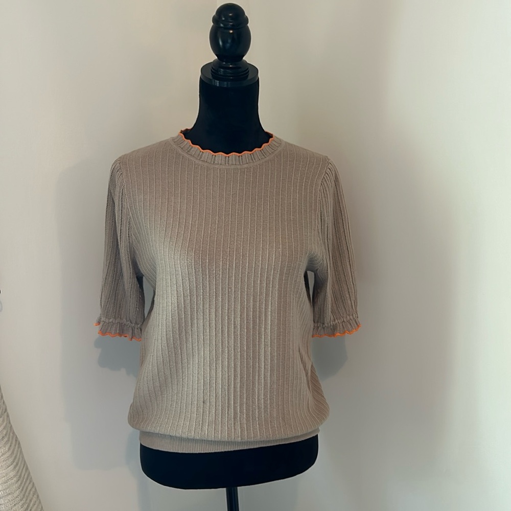 Ann Taylor short sleeve sweater